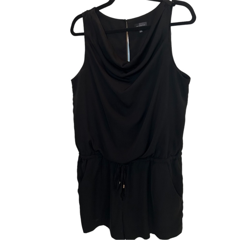 The Limited Black Sleeveless Romper
